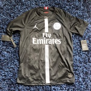 PSG Black Jordan Jersey - Medium